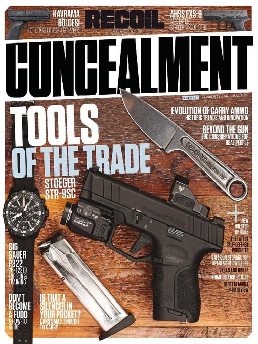 Title details for RECOIL Presents: Concealment by CMG West, LLC - Available